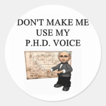 PHD voice Stickers