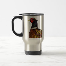 Pheasant:  Ringneck Head Mugs