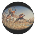 Pheasants Aloft - Great Hunting on the farm stickers