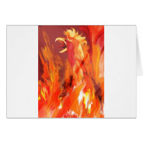 Pheonix Greeting Card