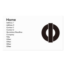 PHI BUSINESS CARD TEMPLATES