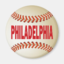 PHILADELPHIA BASEBALL MAGNETS