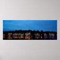 Philadelphia - Boat House Row nightlight panoramic posters