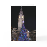 Philadelphia City Hall at Christmas Greeting Cards