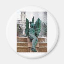 Philadelphia fountain refrigerator magnets