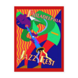 Philadelphia Jazz Fest Postcards