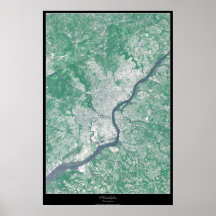 Philadelphia, Pennsylvania satellite poster
