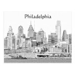 Philadelphia Sketch Postcard