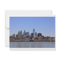 Philadelphia Skyline Invitations