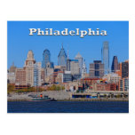 Philadelphia Skyline, Medium View II Postcard