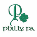 Philadelphia St. Patrick's Day Polo Shirt embroidered shirts