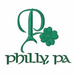 Philadelphia St. Patrick's Day Polo Shirt embroidered shirts