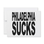 Philadelphia Sucks invitations