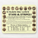 Philadelphia Weekly 1918 Stars & Stripes Newspaper mousepads