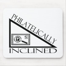 Philatelically Inclined Mouse Mat