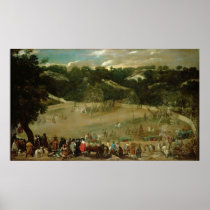 Philip IV Hunting Wild Boar , c.1632-7 Posters