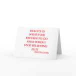 philip k dick quote card