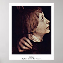 Philipp By Hans Holbein The Younger Print