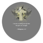 PHILIPPIANS 4:13 Bible Verse stickers