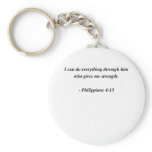 PHILIPPIANS 4:13 keychains