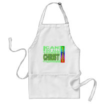 Philippians 4:13 Men, Women, Kids, Pets, Accessori Aprons