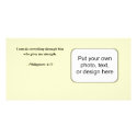 PHILIPPIANS 4:13 photo cards