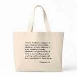 Philippians 4:8 bags