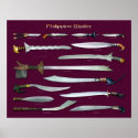 Philippine Blades 1/3 scale posters