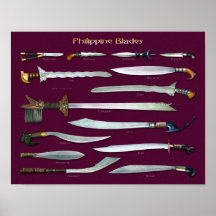 Philippine Blades 1/4 scale Posters