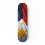 Philippine flag skateboard