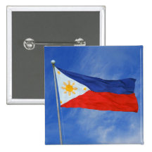 Philippine Flag Square