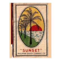 philippine matchbook cover circa 1940 post cards