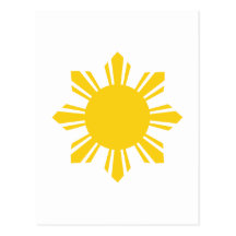 Philippine Sun, Pinoy Sun, Filipino Sun Post Cards