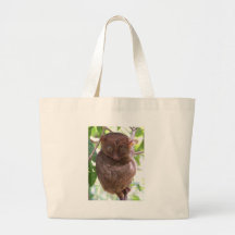 Philippine Tarsier Canvas Bag