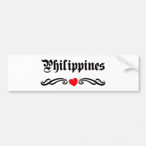 Philippines Bumper Stickers