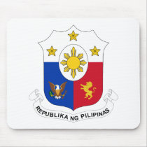 Philippines Coat of Arms Mouse Pads