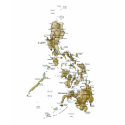 Philippines Flag and Map T-Shirt