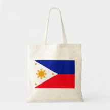 Philippines Flag Canvas Bags