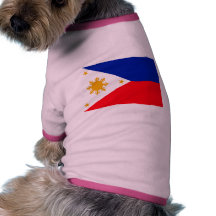 Philippines Flag Doggie Tee Shirt