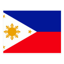 Philippines Flag Post Cards