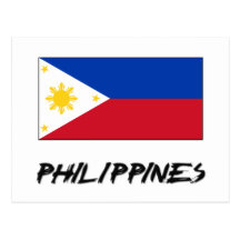 Philippines Flag Postcards