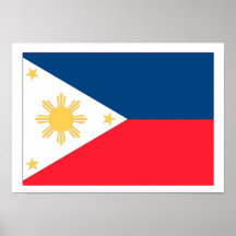 Philippines Flag Print