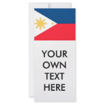 Philippines Flag rack cards