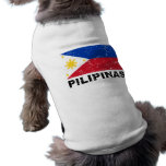 Philippines Flag Vintage pet clothing