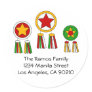 Philippines Parol address label Sticker