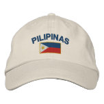 Philippines Pilipinas Flag embroidered hats