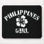Philippines Pink Girl Mouse Pad