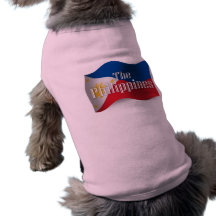 Philippines Waving Flag Doggie T Shirt