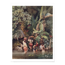 Philippino Women Washing Beneath a Banana Tree, 18 posters
