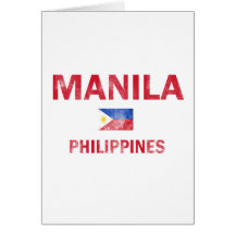 Phillipines Manila designs Greeting Cards